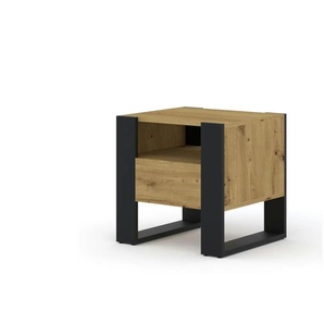 Nachttisch   ¦ holzfarben ¦ Maße (cm): B: 48 H: 47,5