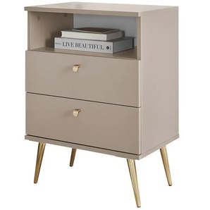 Nachttisch  Laura ¦ beige ¦ Maße (cm): B: 50 H: 70 T: 34.0