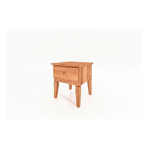 Nachttisch mit 1 Schub - holzfarben - Materialmix - 46 cm - 50 cm | Möbel Kraft