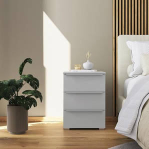 Nachttisch »Monostar« - grau - Holz -