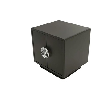 Nachttisch  Lotta ¦ schwarz ¦ Maße (cm): B: 40 H: 40