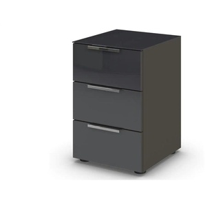 Nachttisch  Flipp ¦ schwarz ¦ Maße (cm): B: 40 H: 60