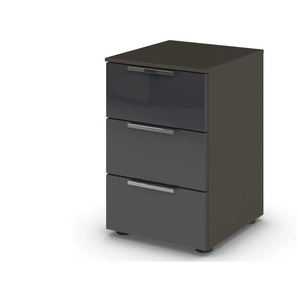 Nachttisch  Flipp ¦ schwarz ¦ Maße (cm): B: 40 H: 61