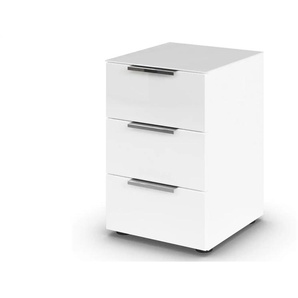 Nachttisch  Flipp ¦ weiß ¦ Maße (cm): B: 40 H: 60