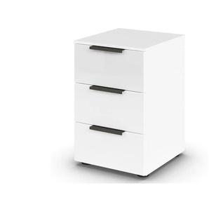 Nachttisch  Flipp ¦ weiß ¦ Maße (cm): B: 40 H: 61