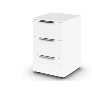 Nachttisch  Flipp ¦ weiß ¦ Maße (cm): B: 40 H: 61