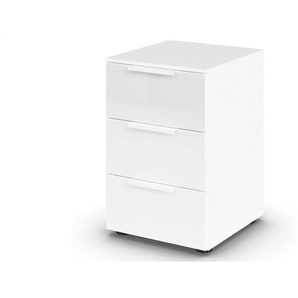 Nachttisch  Flipp ¦ weiß ¦ Maße (cm): B: 40 H: 61