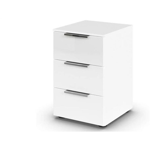 Nachttisch  Flipp ¦ weiß ¦ Maße (cm): B: 40 H: 61