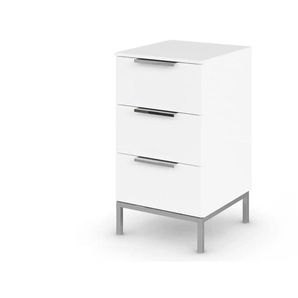 Nachttisch  Flipp ¦ weiß ¦ Maße (cm): B: 40 H: 72