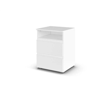 Nachttisch  Jamie ¦ weiß ¦ Maße (cm): B: 47 H: 62