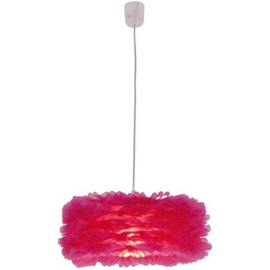 Näve Hängeleuchte, Rot, Weiß, Pink, Kunststoff, 101 cm, Lampen & Leuchten, Innenbeleuchtung, Hängelampen, Esstischlampen