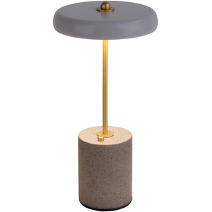NÄVE LED-Tischleuchte 5306416, 1W, 70lm, 2900K, mit Akku, grau, 30cm