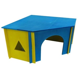 Nagerhaus Meerschweinchenhaus Kaninchenhaus Kleintierhaus Kalle 29 x 29 x 16 cm