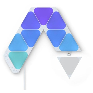 nanoleaf Dekolicht Nanoleaf Shapes Triangles Mini Starter Kit - 9PK, LED fest integriert, Starter Kit - 9 PK, Modulares Stecksystem, Smarte Technologie