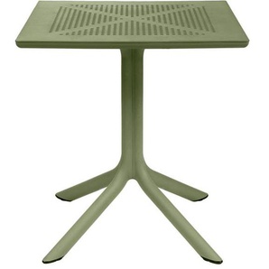 Nardi Clip Gartentisch 70x70cm Kunststoff Grün