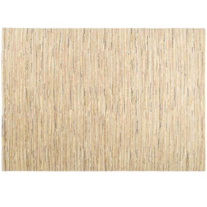 Naturteppich ¦ beige ¦ Wolle ¦ Maße (cm): B: 200 H: 0,5