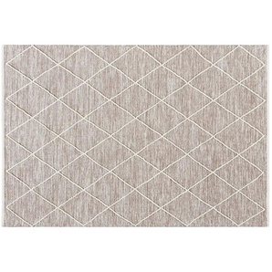 Naturteppich handgewebt | Baumwolle | 170 cm |