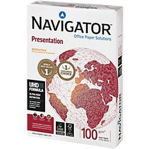 Navigator Presentation DIN A3 Druckerpapier 100 g/m² Glatt Weiß 500 Blatt 6122853