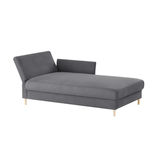 nehl Liege Easy 110 - grau - Materialmix - 116 cm - 80 cm - cm 220,0 | Möbel Kraft