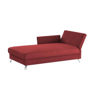 nehl Liege Easy 110 - rot - Materialmix - 116 cm - 80 cm - cm 220,0 | Möbel Kraft