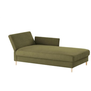 nehl Liege Easy - grün - Materialmix - 96 cm - 80 cm - cm 220,0 | Möbel Kraft