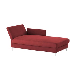 nehl Liege Easy - rot - Materialmix - 96 cm - 80 cm - cm 220,0 | Möbel Kraft