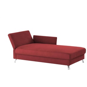 nehl Liege Easy - rot - Materialmix - 96 cm - 80 cm - cm 220,0 | Möbel Kraft