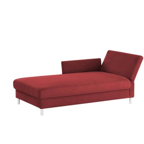 nehl Liege Easy - rot - Materialmix - 96 cm - 80 cm - cm 220,0 | Möbel Kraft