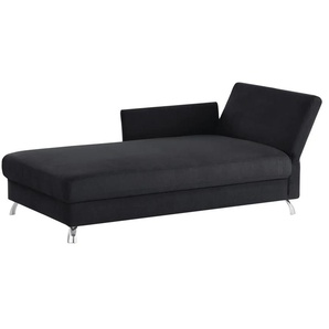 nehl Liege Easy - schwarz - Materialmix - 96 cm - 80 cm - cm 220,0 | Möbel Kraft