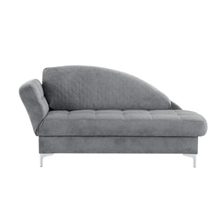 nehl Liege  Greta ¦ grau ¦ Maße (cm): B: 182 H: 79 T: 86.0