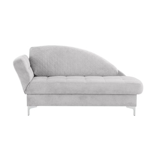 nehl Liege Greta - grau - Materialmix - 182 cm - 79 cm - cm 86,0 | Möbel Kraft