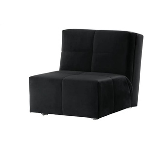 nehl Schlafsessel Solino - schwarz - Materialmix - 85 cm - 85 cm - cm 102,0 | Möbel Kraft