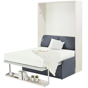 nehl Schrankbett 2weiRaumWunder - blau - Materialmix - 175 cm - 230 cm - cm 119,0 | Möbel Kraft