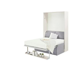 nehl Schrankbett  2weiRaumWunder ¦ grau ¦ Maße (cm): B: 175 H: 230 T: 119.0