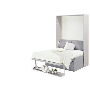 nehl Schrankbett  2weiRaumWunder ¦ grau ¦ Maße (cm): B: 175 H: 230 T: 119.0