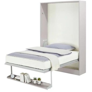 nehl Schrankbett  2weiRaumWunder ¦ grau ¦ Maße (cm): B: 194 H: 230 T: 42.0