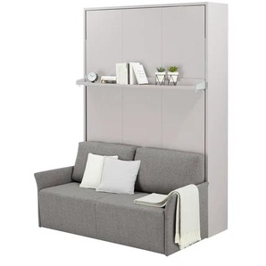 nehl Schrankbett 2weiRaumWunder - grau - Materialmix - 175 cm - 230 cm - cm 119,0 | Möbel Kraft