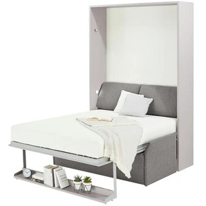 nehl Schrankbett 2weiRaumWunder - grau - Materialmix - 175 cm - 230 cm - cm 119,0 | Möbel Kraft