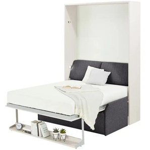 nehl Schrankbett  2weiRaumWunder - grau - Materialmix - 194 cm - 230 cm - 119 cm | Möbel Kraft