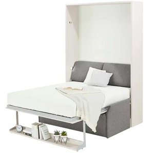 nehl Schrankbett 2weiRaumWunder - grau - Materialmix - 194 cm - 230 cm - cm 119,0 | Möbel Kraft