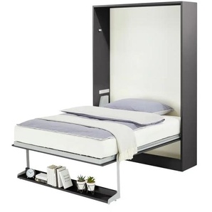 nehl Schrankbett 2weiRaumWunder - grau - Materialmix - 194 cm - 230 cm - cm 42,0 | Möbel Kraft