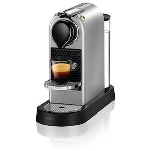Nespresso Kaffeekapselmaschine Krups XN741B CitiZ Silber