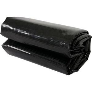 [NEUWERTIG] Pool-Abdeckung Abdeckplane Wärmeplane Solarplane Solarabdeckung, Stärke: 400 µm oval 7,31x3,65m schwarz