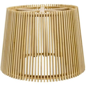 Newgarden AUßENHÄNGELEUCHTE Okinawa, Braun, Naturmaterialien, 39x28x39 cm, höhenverstellbar, 3 Helligkeitsstufen, LED-Leuchtmittel austauschbar,