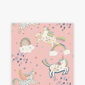 Next Vliestapete PARTY UNICORN Rosa Vliestapete 10mx52cm, glatt, Motiv, (1 St)