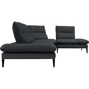 Nicoletti Home Ecksofa Monnalisa, Breite 376 cm, mit Sitztiefen- und Armlehnverstellung