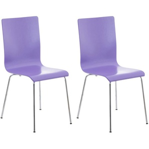 Nidalen Dining Chair - Modern - Purple - Metal - 43 cm x 47 cm x 87 cm