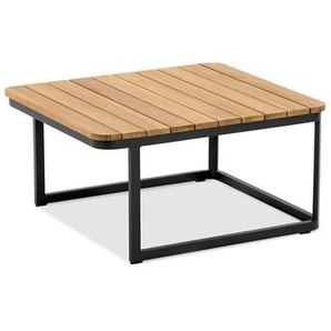 Niehoff Malta Loungetisch Aluminium/Teak