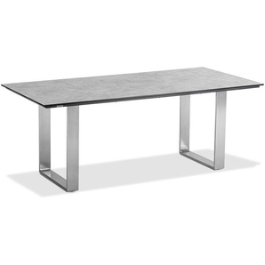 Niehoff Noah Tisch Edelstahl Profilkufe/HPL