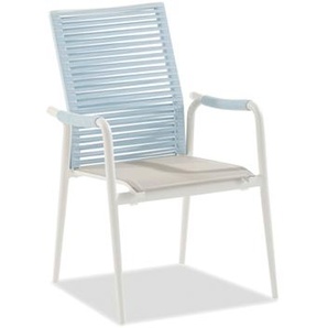 Niehoff Silla Hochlehner Aluminium/Textilene/Kordel